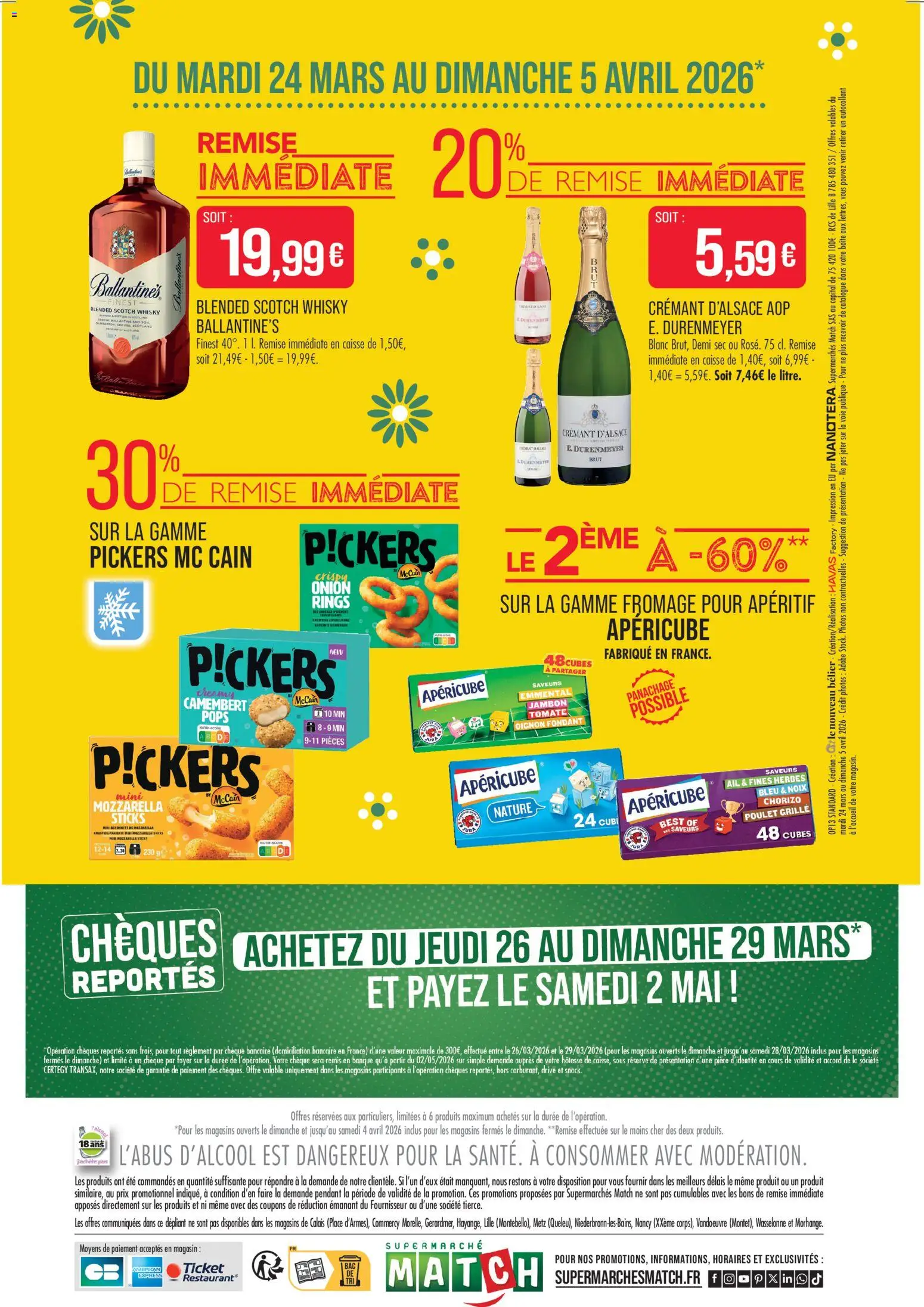 {H1} | Page: 28 | Produits: Whisky, Emmental, Mozzarella, Jambon