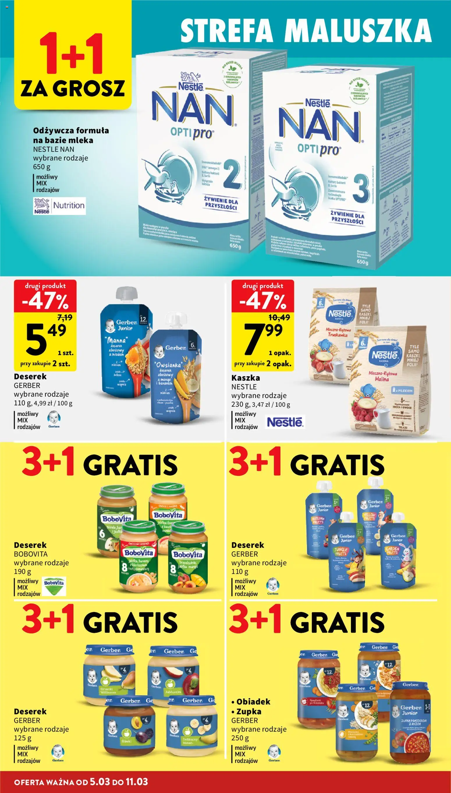 Intermarche gazetka od 05.03.2026 | Strona: 36 | Produkty: Mango, Malina, Mleka, Banan