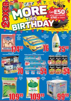 Preview of Boxer specials valid from 11.08.2025