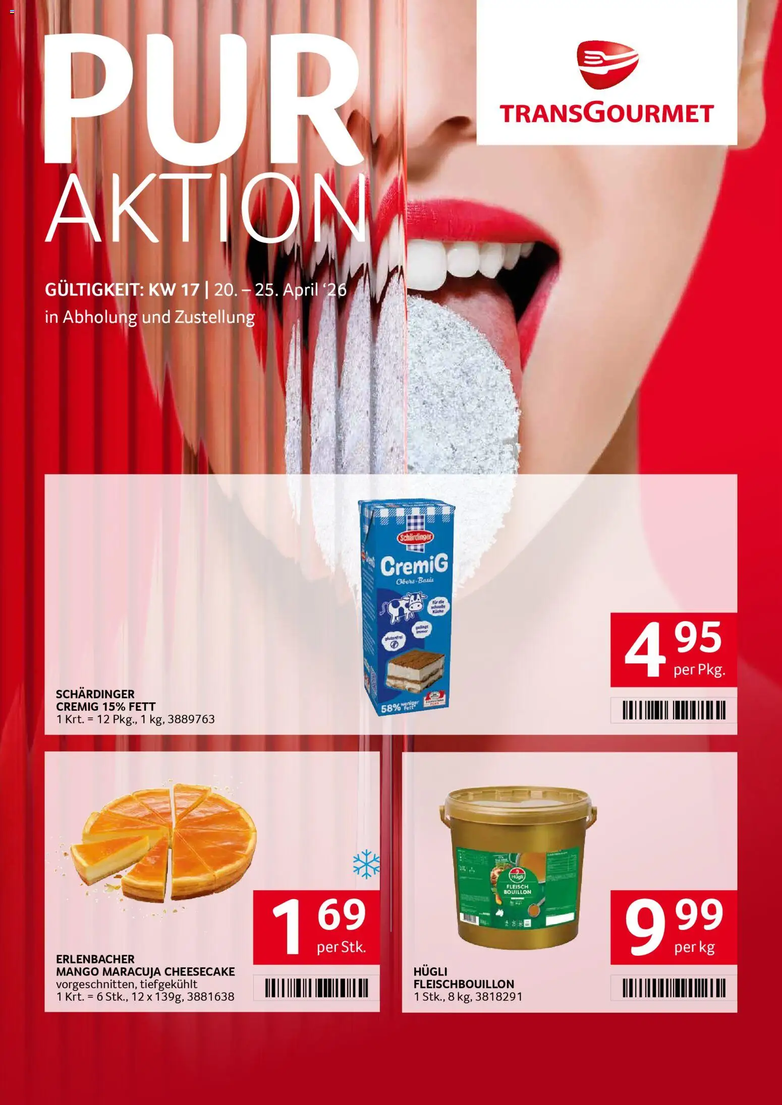 Transgourmet PUR Aktion gültig ab 20.04.2026 | Seite: 1 | Produkte: Mango