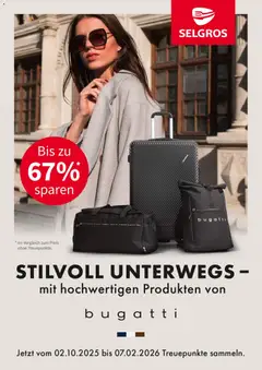 Selgros Treueaktion bugatti ab 02.10.2025 gültig