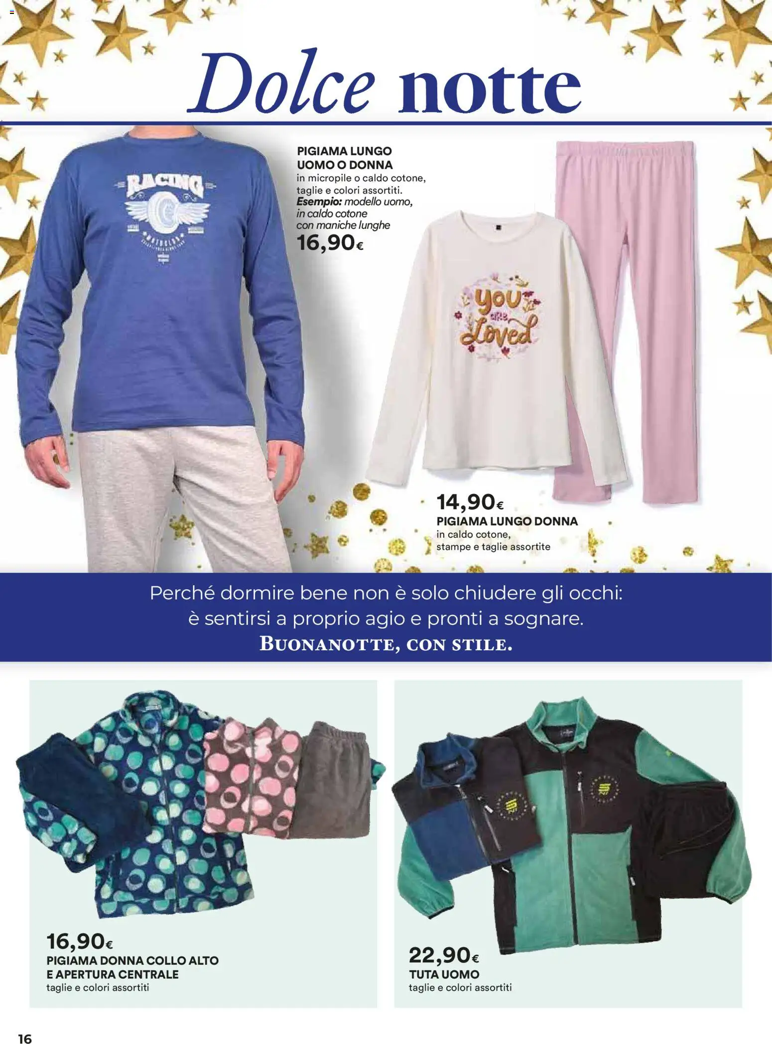 Volantino Ipercoop del 27.12.2025 | Pagina: 16 | Prodotti: Pigiama
