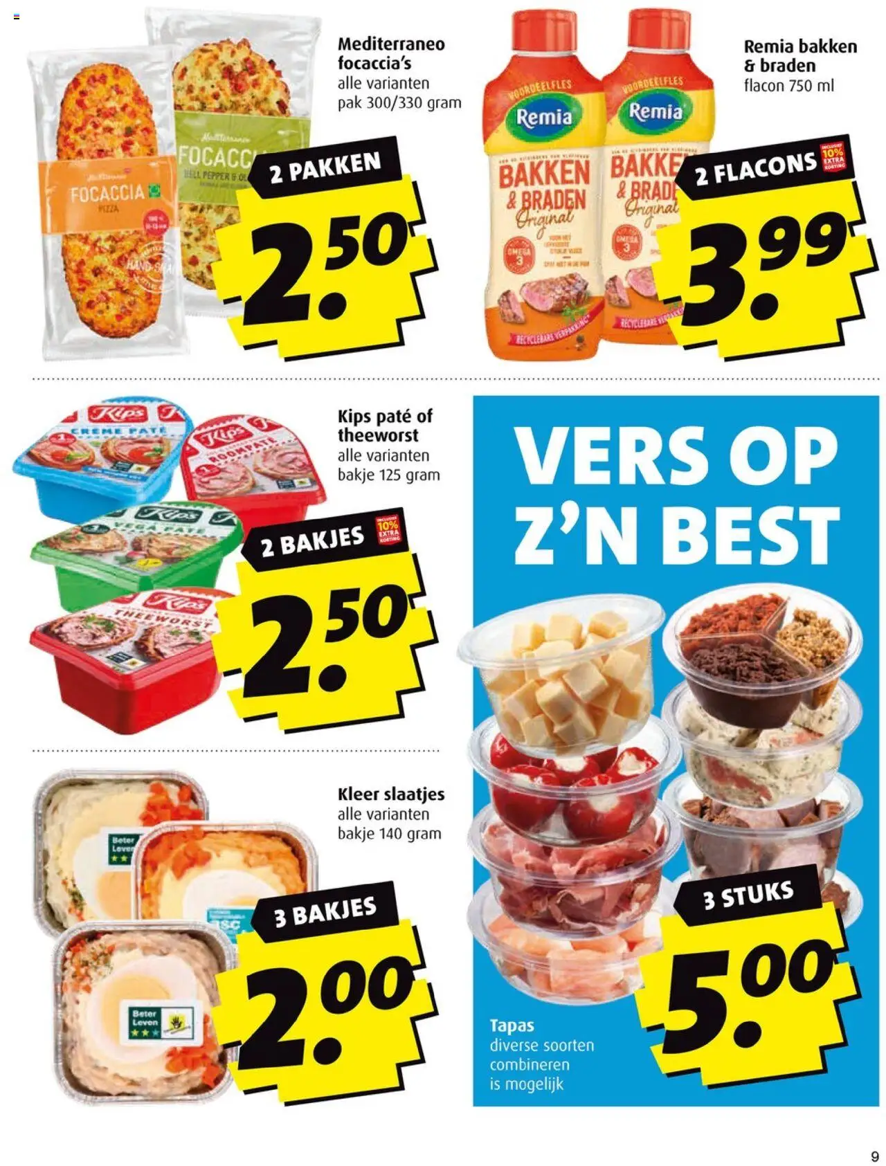 {H1} | Pagina: 9 | Producten: Káposztalevél, Pizza, Crème
