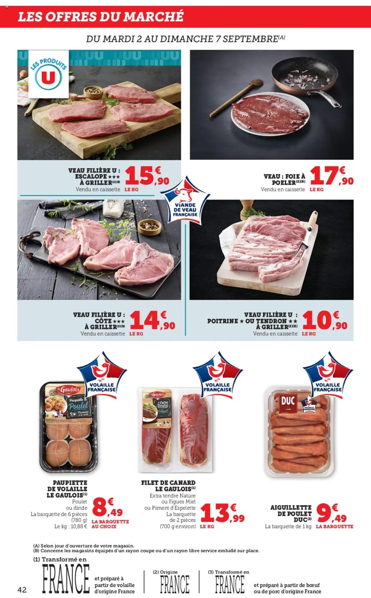  | Page: 42 | Produits: Volaille, Miel, Viande, Porc