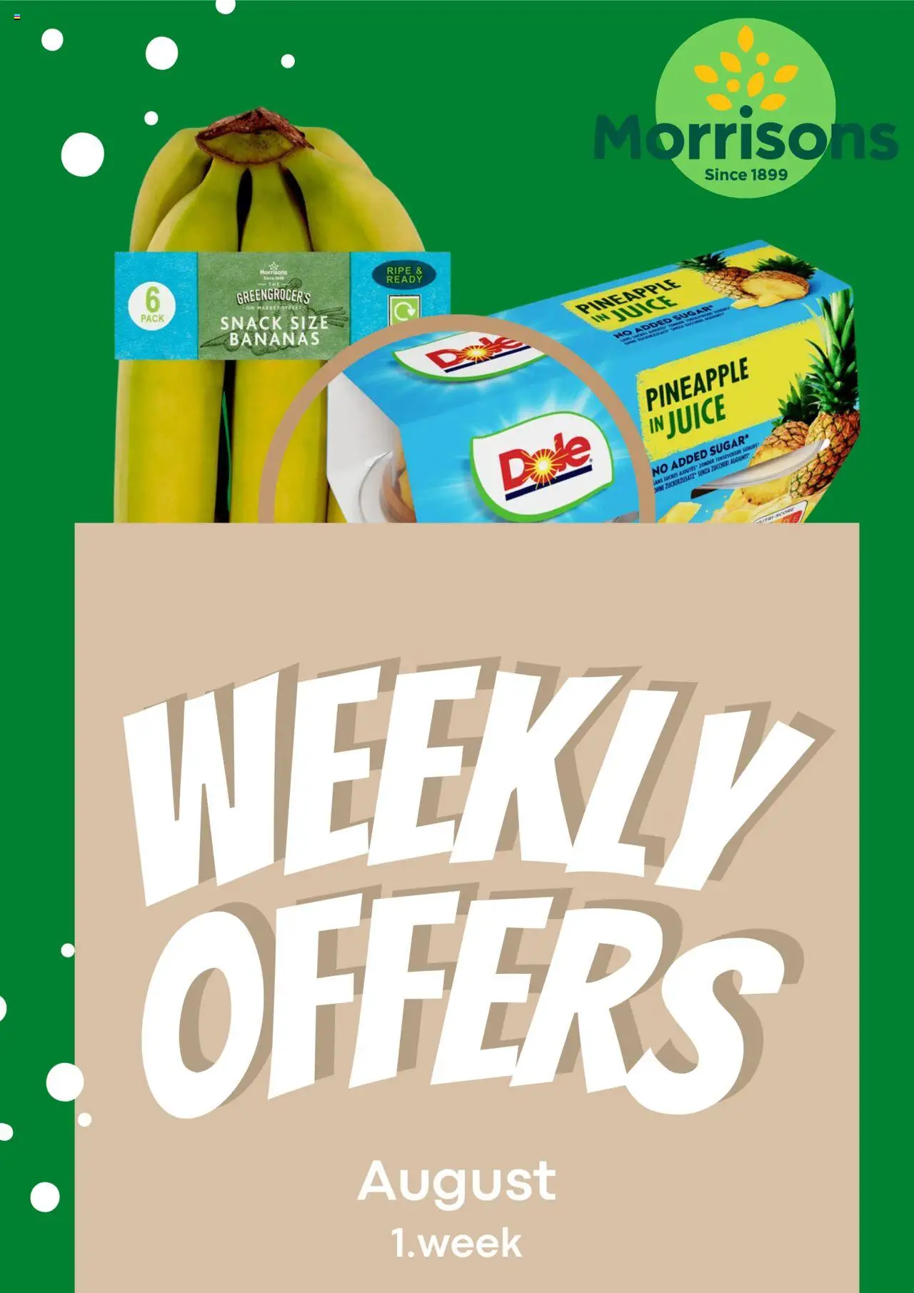  | Page: 1 | Products: Juice, Bananas, Pineapple, Snack