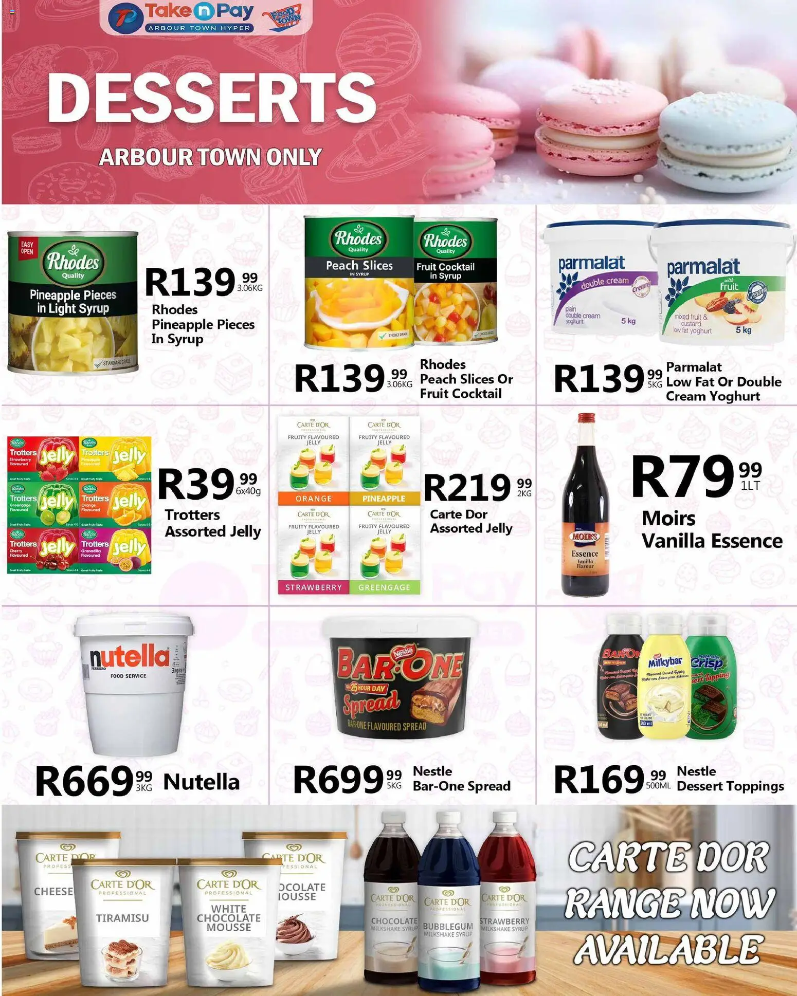 New Take n Pay catalogue – valid from 06.04.2026 | Page: 36 | Products: Custard, Light, Fruit, Peach