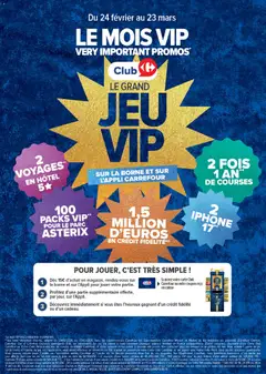 Carrefour contact - Prévisualisation de Carrefour contact Vip: des promos très importantes valide à partir de 24.02.2026 | Page: 2
