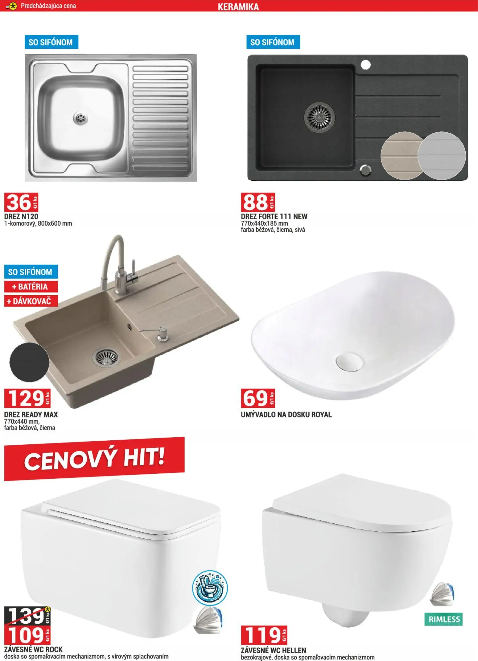 Nové Merkury Market akcie – leták je platný od 01.04.2026 | Strana: 3