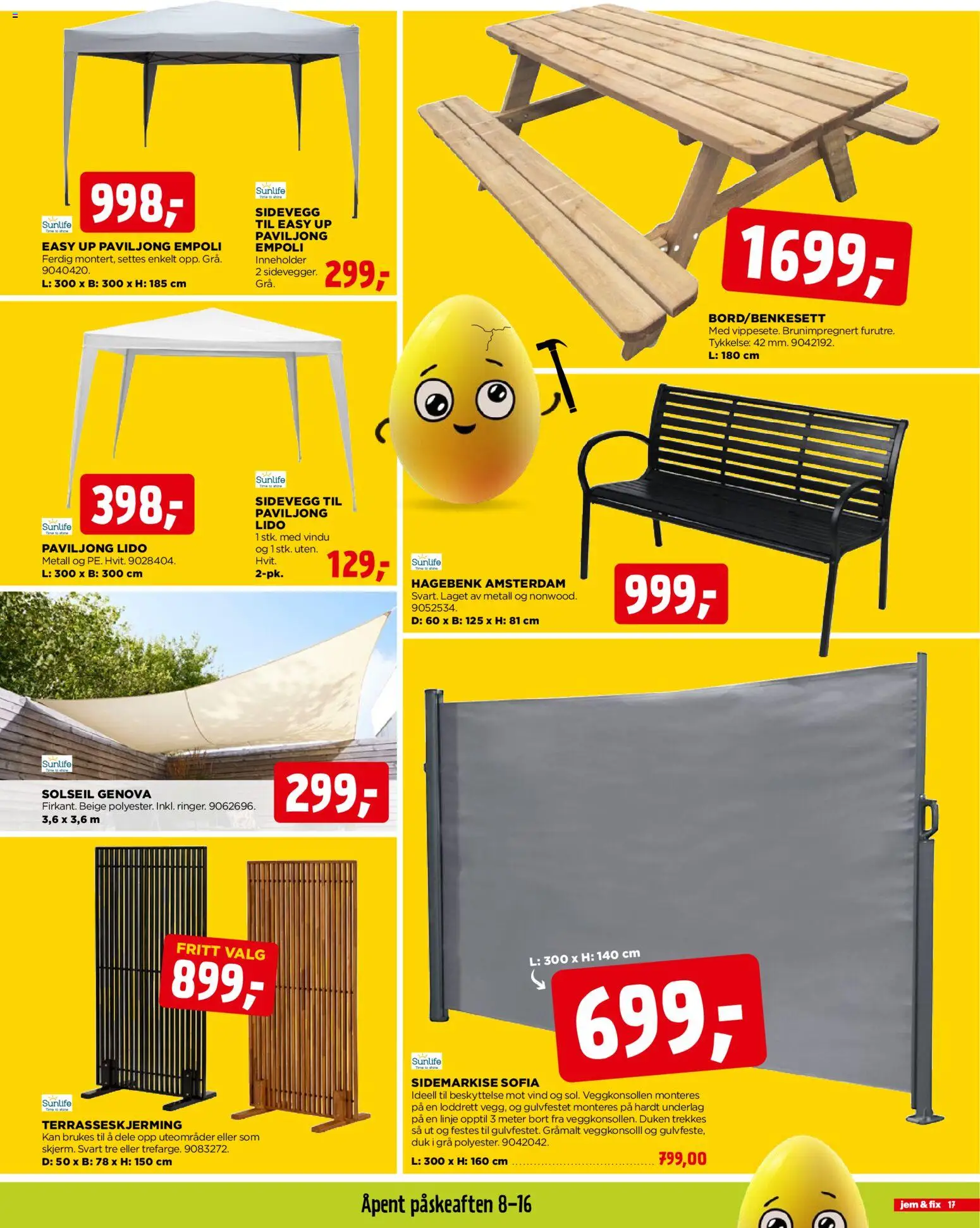 {H1} | Side: 17 | Produkter: Суміш дитяча, Paviljong