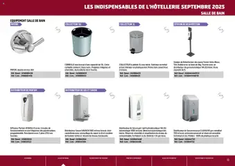 Rexel - Prévisualisation de Rexel - Brochure les indispensables de l'Hôtellerie valide à partir de 26.11.2025 | Page: 13