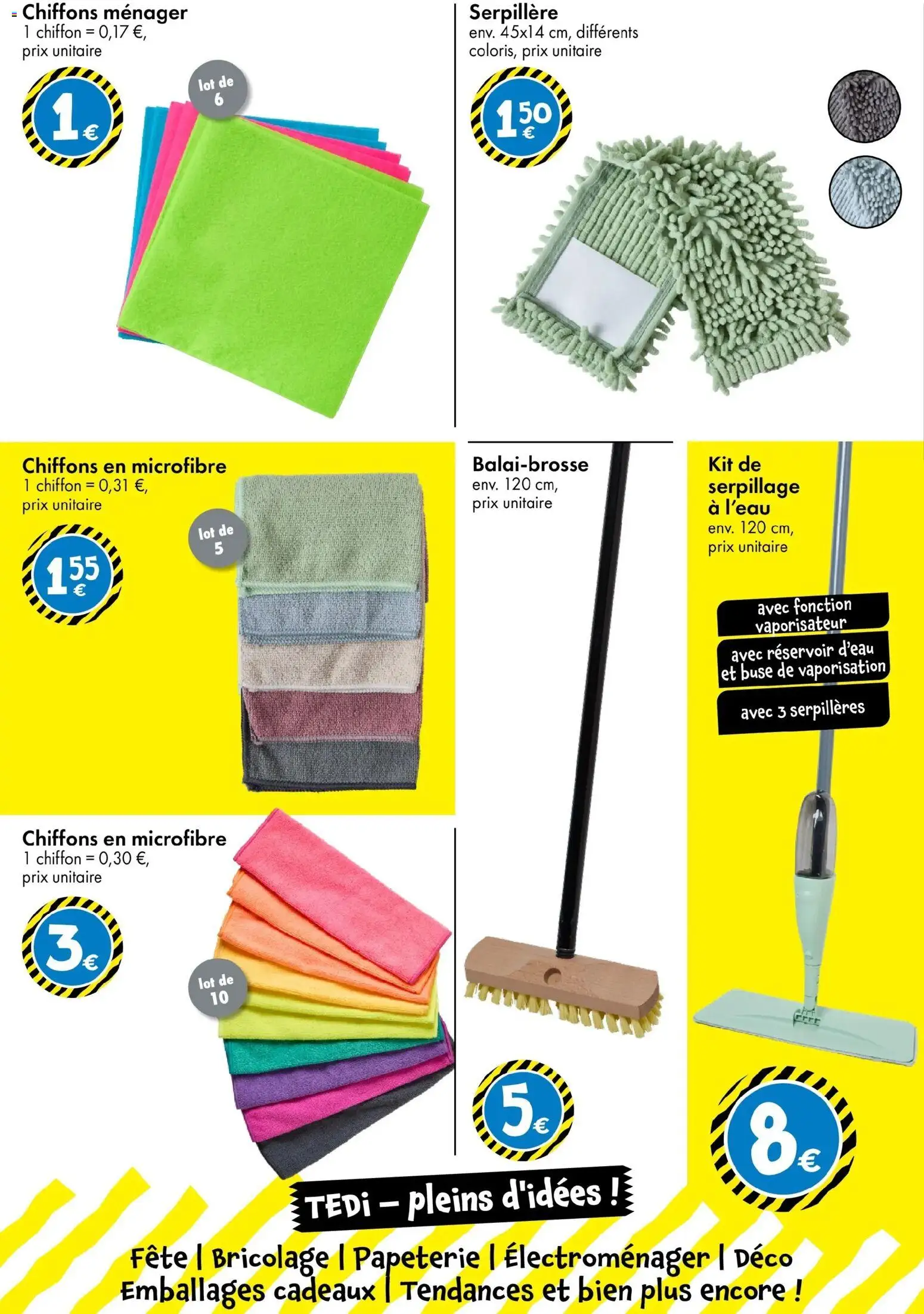 {H1} | Page: 22 | Produits: Réservoir d'eau, Vaporisateur, Serpillère