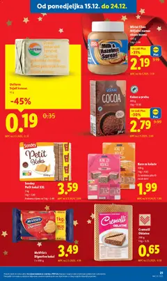 Kakao u prahu, Kakao u prahu 200 g - Pregled kataloga iz trgovine Lidl, vrijedi od 15.12.2025 | Stranica: 21 | Proizvodi: Oblatne, Mliječni namaz, Kakao, Kvasac