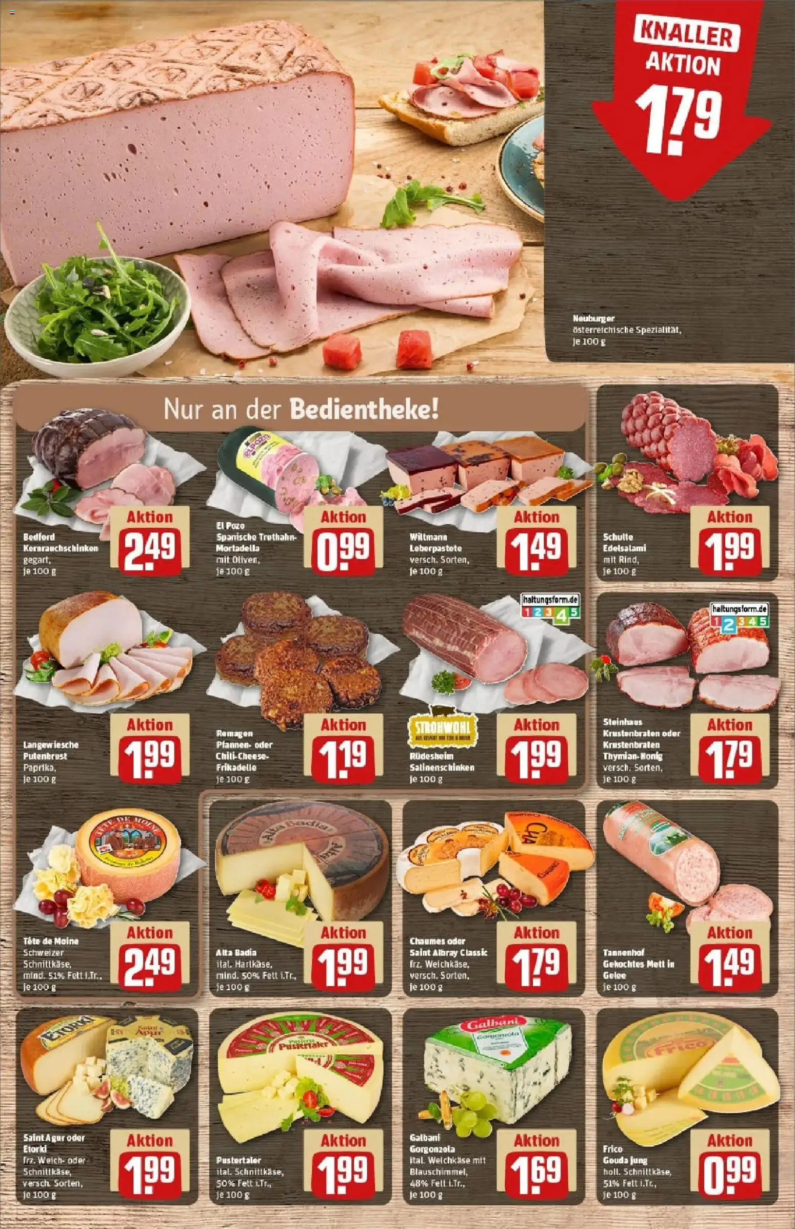 Rewe prospekt Siegen / Geisweid	 – gültig ab 22.12.2025 | Seite: 9 | Produkte: Gouda, Krustenbraten, Paprika, Salami