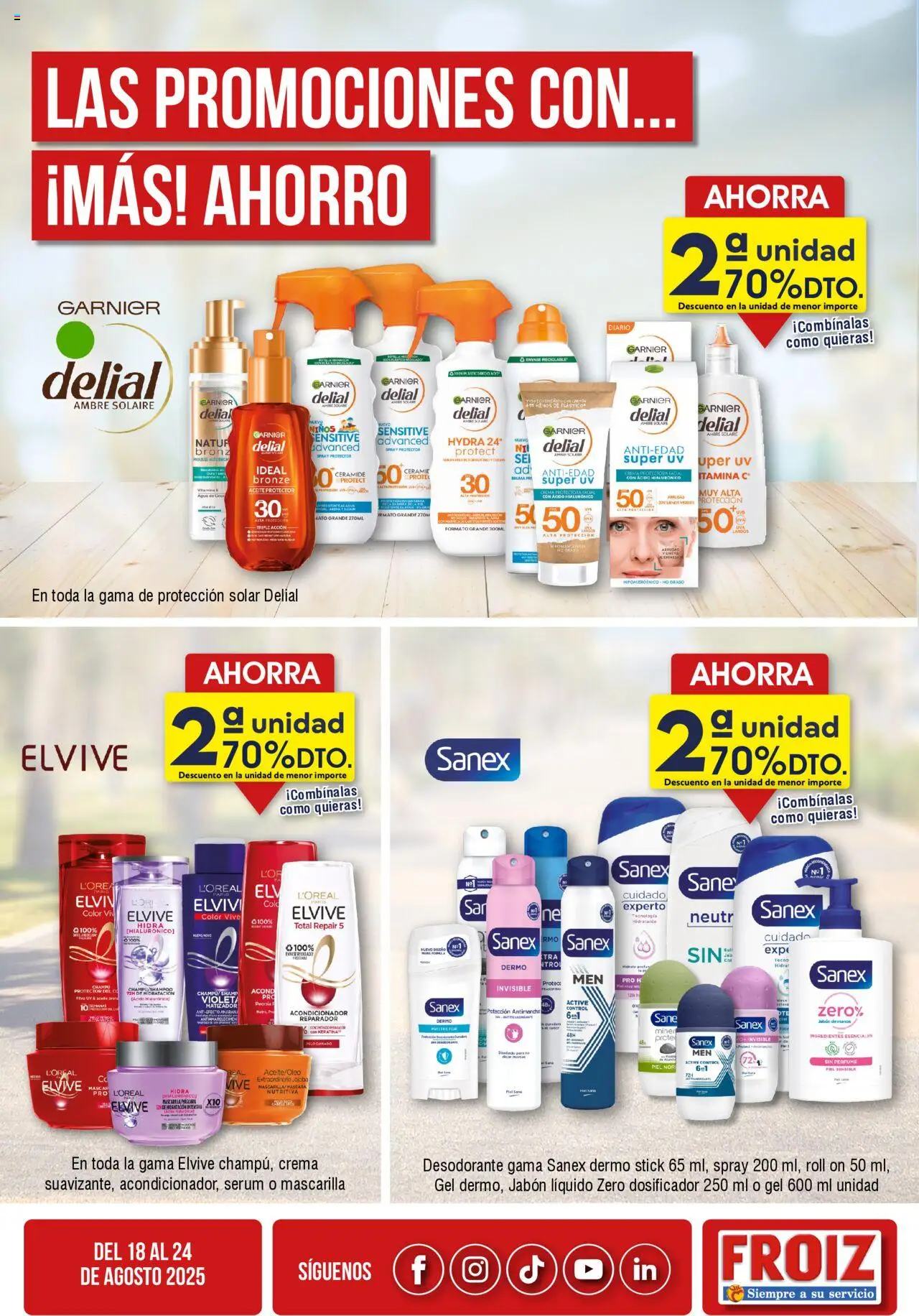 Froiz Oferta semanal │ válido desde el 18.08.2025 | Página: 4 | Productos: Perfume, Máscara, Acondicionador, Jabón líquido
