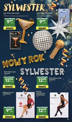 Pogląd oferty "Delikatesy Centrum Gazetka" - ważna od 29.12.2025 | Strona: 39 | Produkty: Martini, Rajstopy, Mikrofon