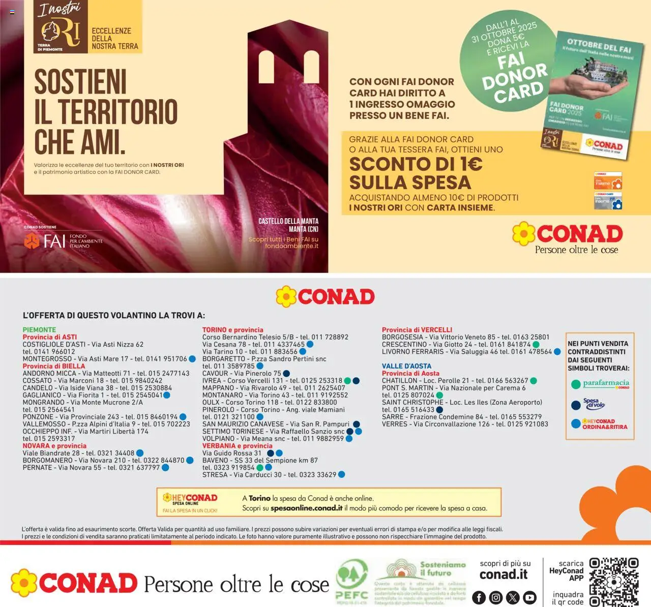 Volantino Conad del 25.09.2025 | Pagina: 24 | Prodotti: Stampa, Terra