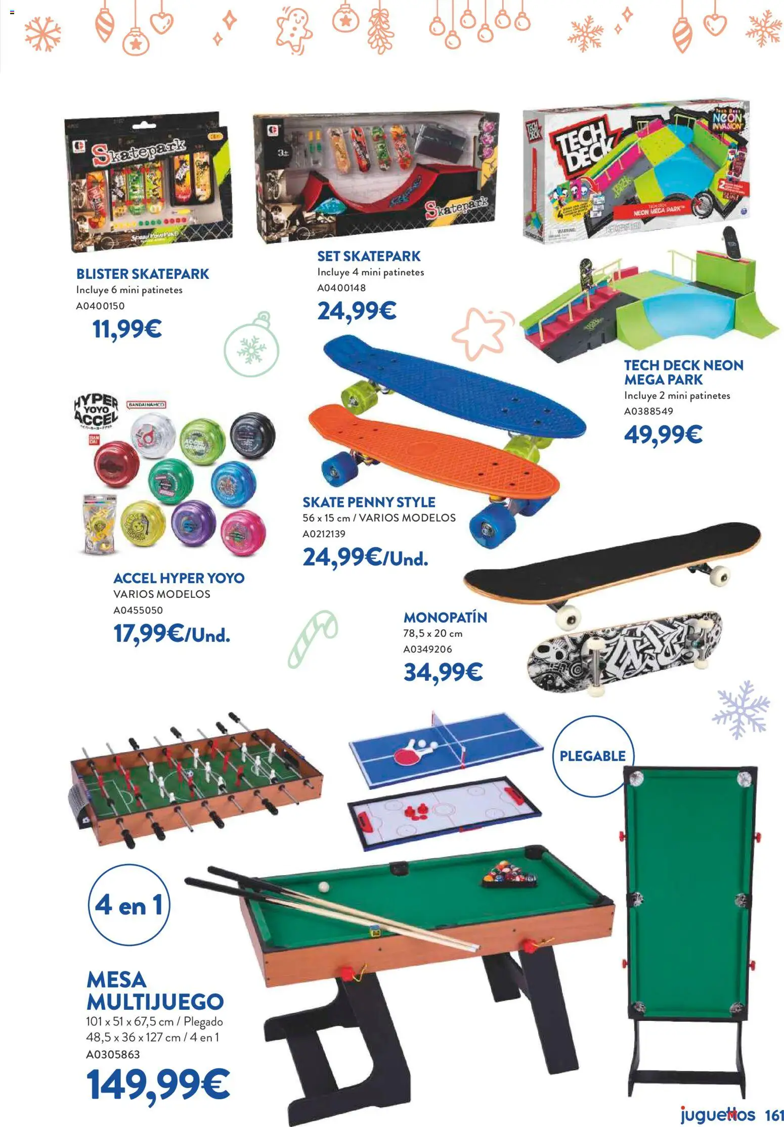 Juguettos catálogo Navidad │ válido desde el 27.10.2025 | Página: 161 | Productos: Mesa