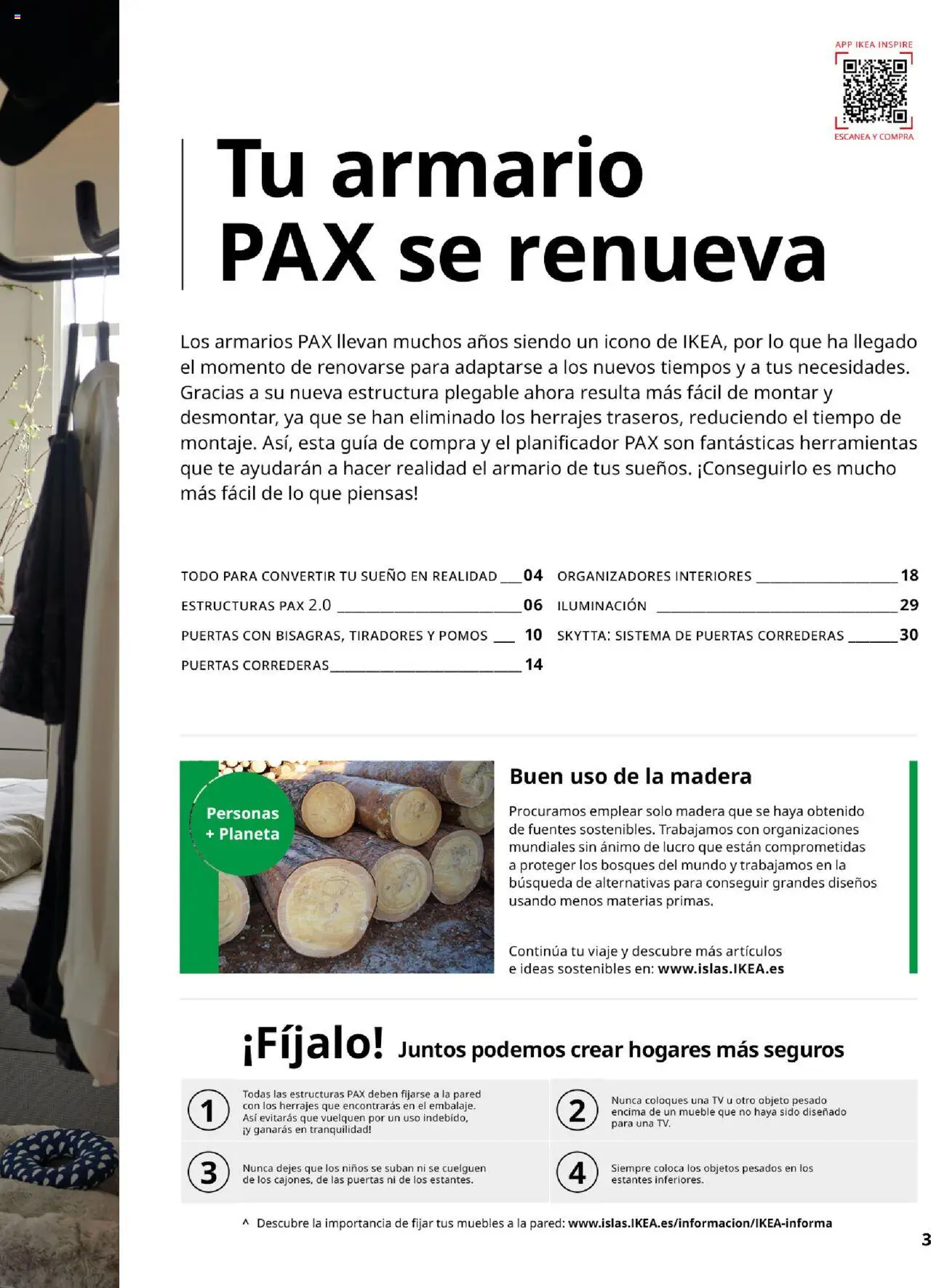 Catálogo IKEA Pax y Komplement │ válido desde el 04.02.2025 | Página: 3 | Productos: Té, Muebles, Armario