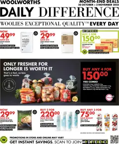 Woolworths specials catalogue – valid from 20.10.2025