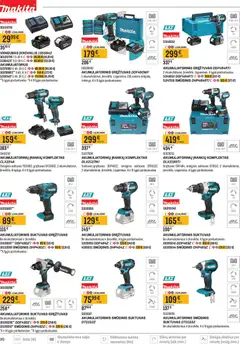 Senukai leidinys galioja nuo 15.04.2026 | Puslapis: 20 | Prekių: Akumuliatorius