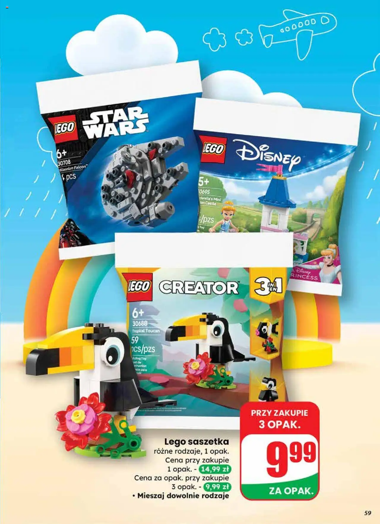 Dino Gazetka od 24.09.2025 | Strona: 59 | Produkty: Lego