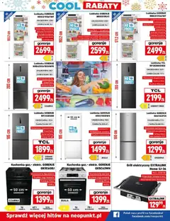 Pogląd oferty "Neopunkt Gazetka" - ważna od 19.01.2026 | Strona: 6 | Produkty: Lodówka, Zamrażarka, Grill, Pizza