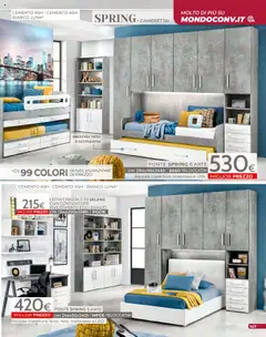 Anteprima del volantino Volantino Mondo Convenienza	 valido a partire dal 09.09.2025 | Pagina: 149 | Prodotti: Contenitore, Letto, Materasso