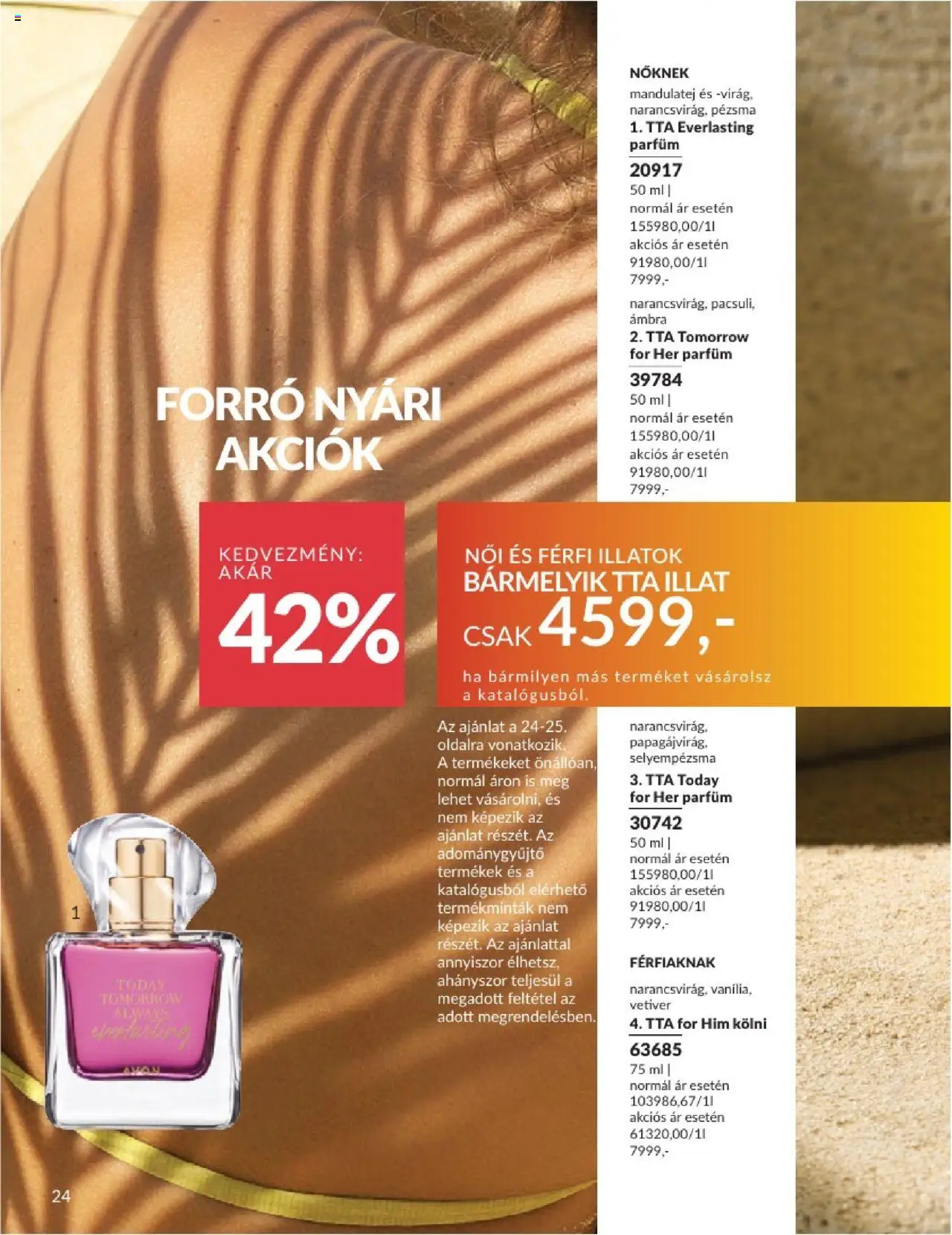 Avon akciós ujság - amely érvényes a következő dátumtól: 01.08.2025 | Oldal: 24
