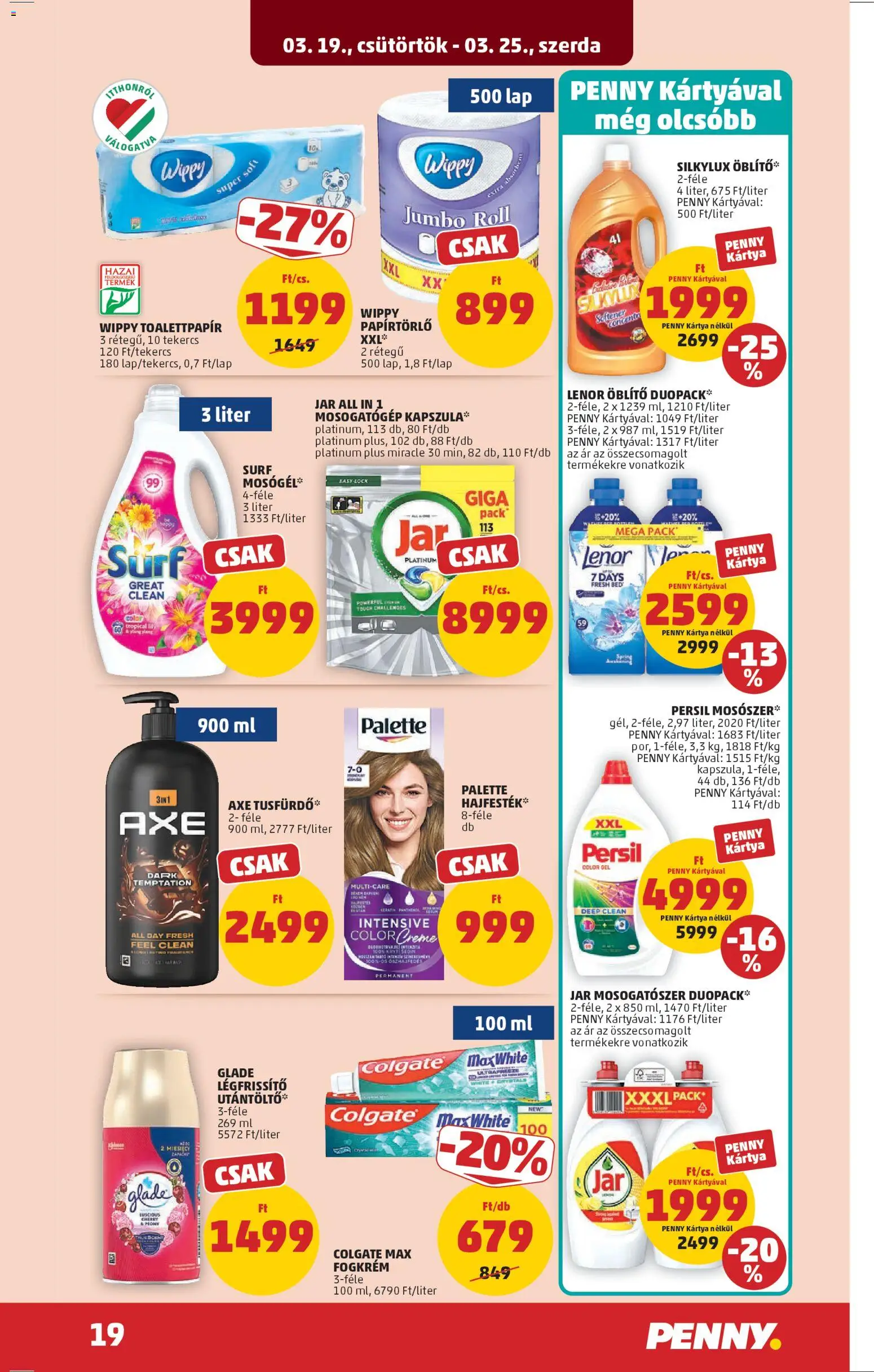PENNY Akciós Újság 2026.03.19.-tól/töl - fantasztikus ajánlatokat! 🛍️ | Magyarország