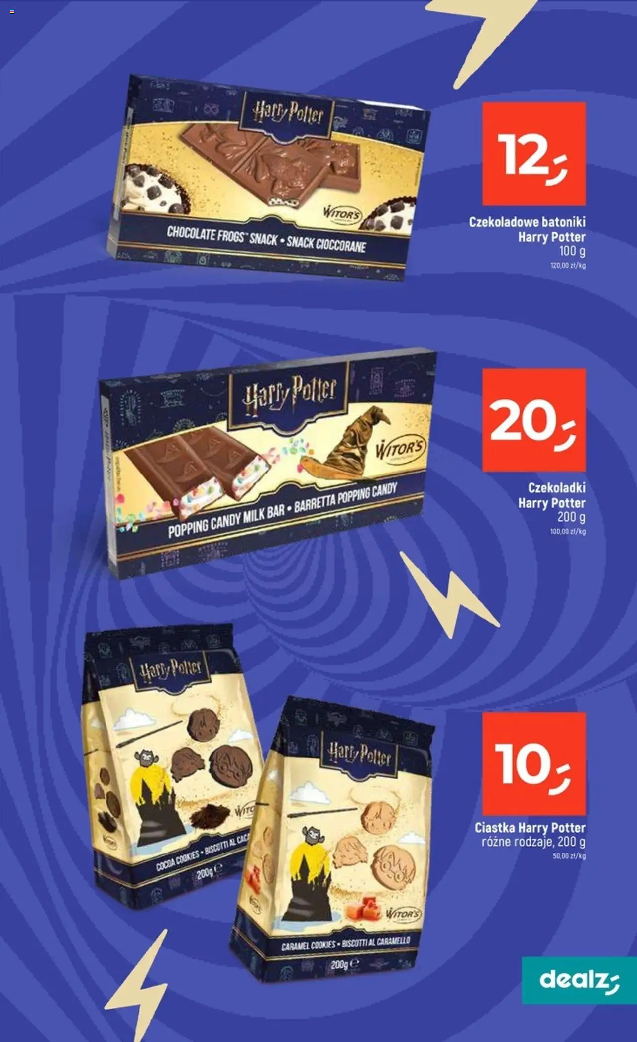 Dealz Gazetka - Upiornie niskie ceny od 11.09.2025 | Strona: 19 | Produkty: Czekoladki, Ciastka