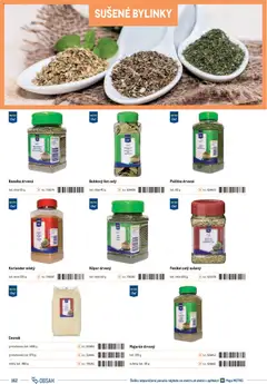 Metro leták platný od 01.01.2025 | Strana: 162 | Produkty: Pažítka, Koriander, Cesnak, Majorán