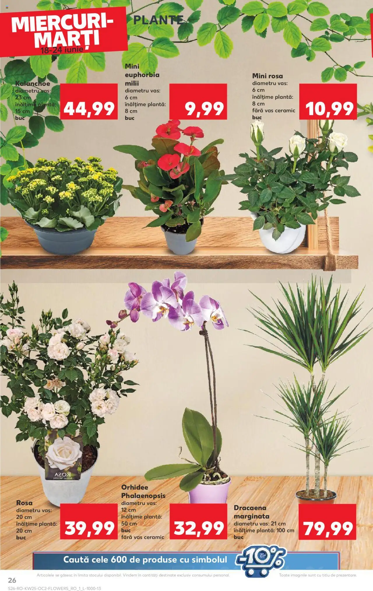 Kaufland RO akciós ujság - amely érvényes a következő dátumtól: 18.06.2025 | Oldal: 26