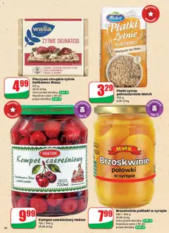 Brzoskwinie połówki w syropie, 680 / 400 g brzoskwinie połówki w syropie od 17.09.2025 | Strona: 20