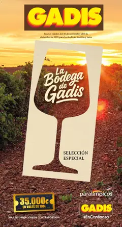 Vista previa Gadis - folleto válido desde el 20.11.2025