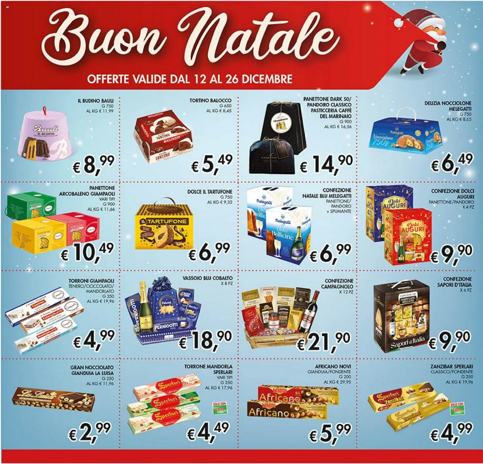 Volantino Coal del 12.12.2025 | Pagina: 14 | Prodotti: Pandoro, Spumante, Budino, Vassoio