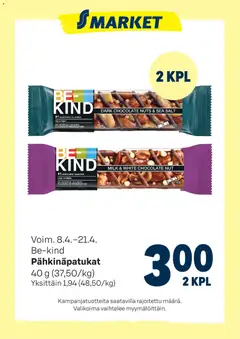 S-market-mainoslehti voimassa 08.04.2026 alkaen