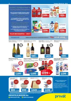 PRIVÁT Akciós újság - amely érvényes a következő dátumtól: 26.02.2026 | Oldal: 4