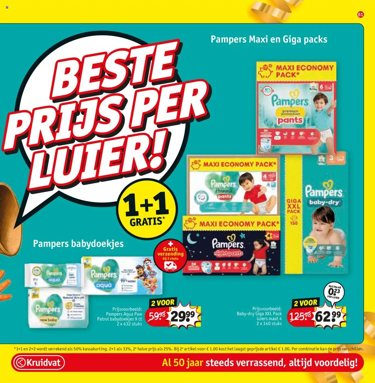  | Pagina: 63 | Producten: Kan, Pampers, Babydoekjes, Festék