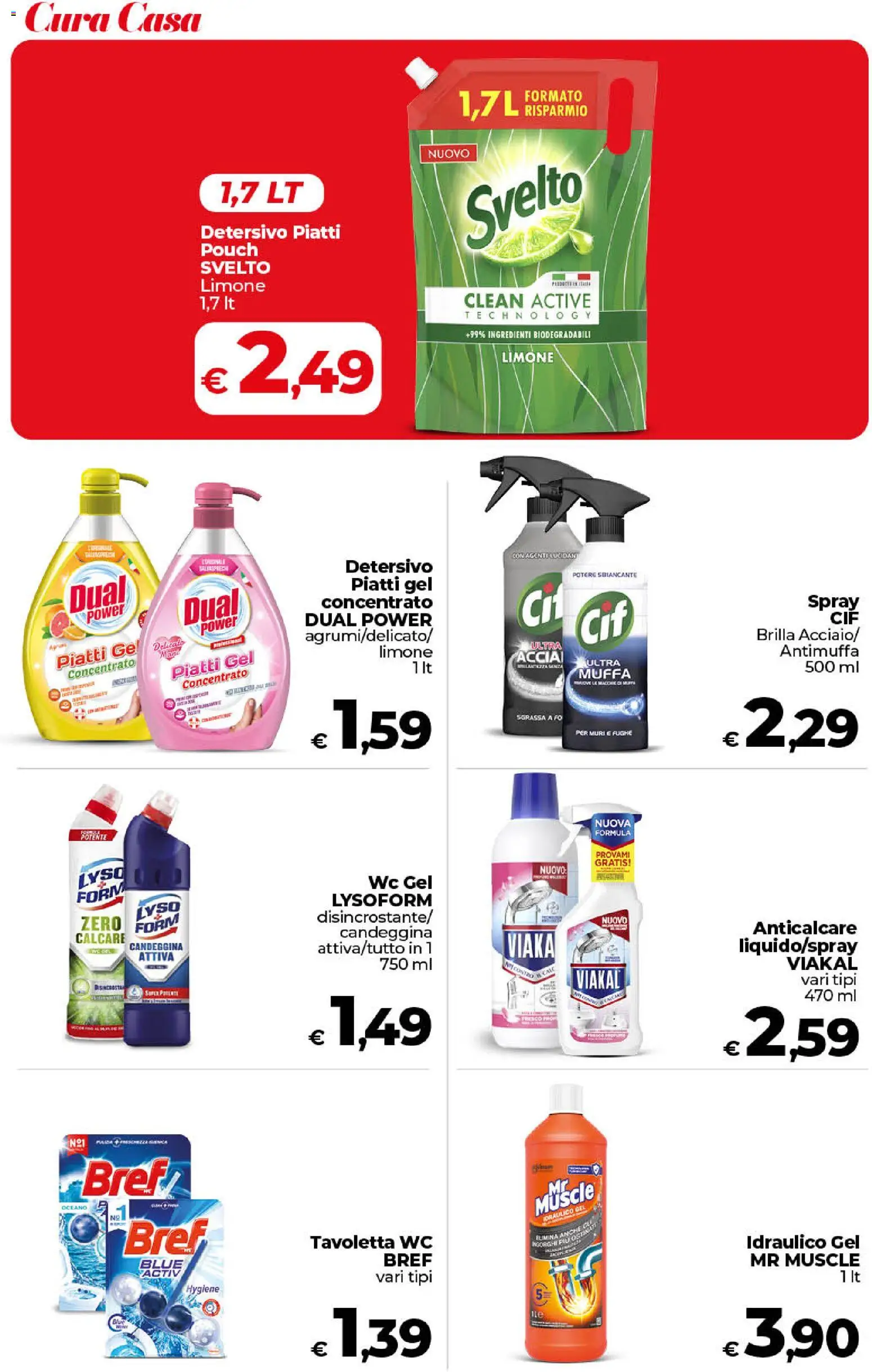 Volantino COOP del 17.04.2026 | Pagina: 41 | Prodotti: Tavoletta wc, Candeggina, Limone, WC