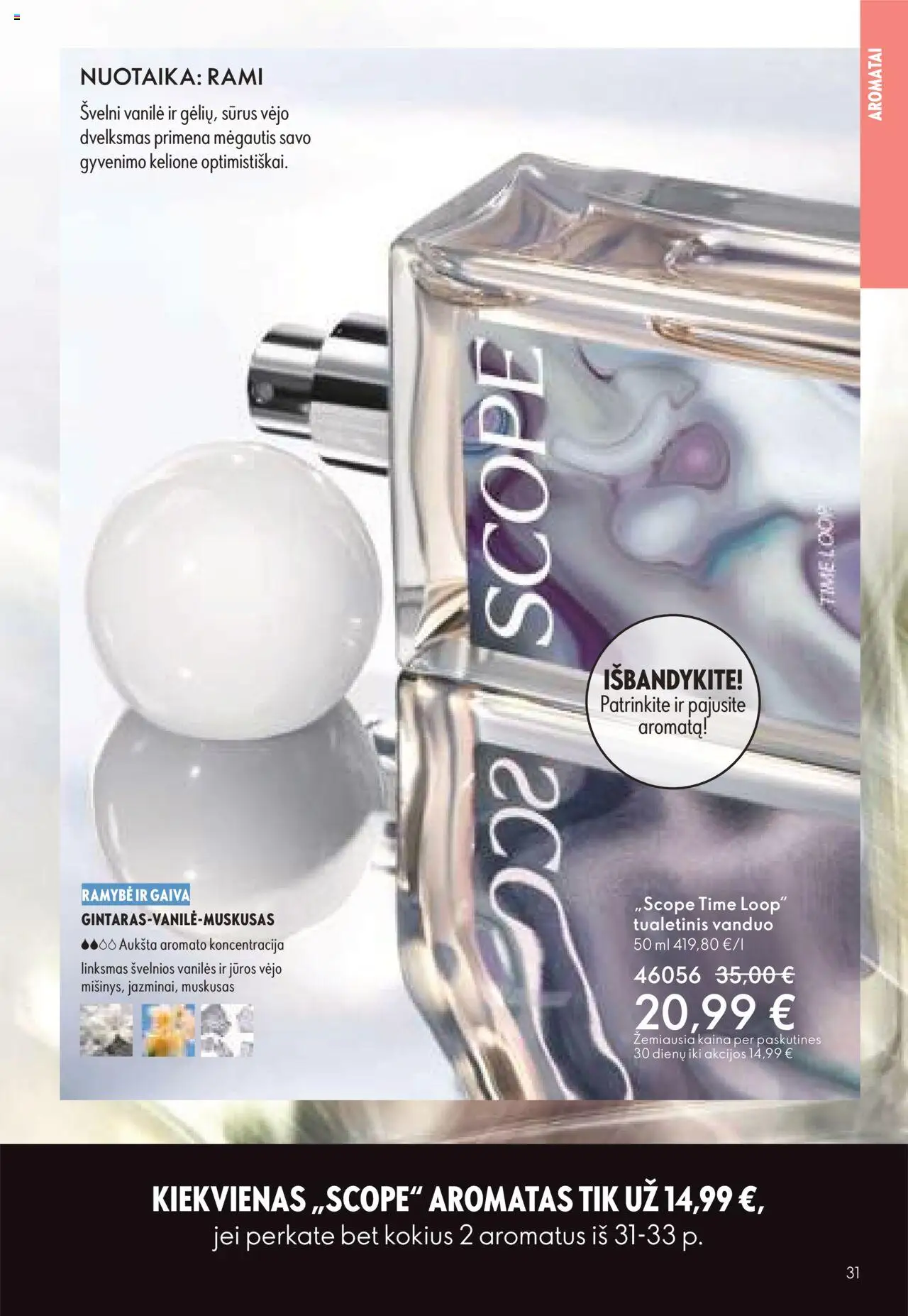 Oriflame - Katalogas 12 2025│galioja nuo 24.08.2025 | Puslapis: 31 | Prekių: Tualetinis vanduo