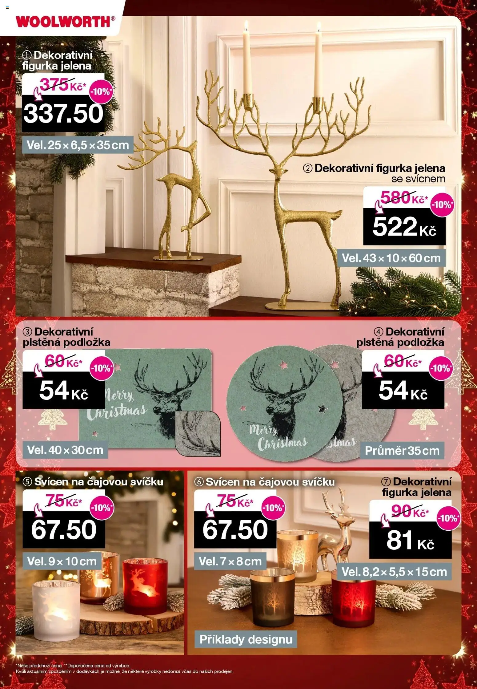 Woolworth leták od 07.11.2025 - akční nabídka | Strana: 5 | Produkty: Svícen
