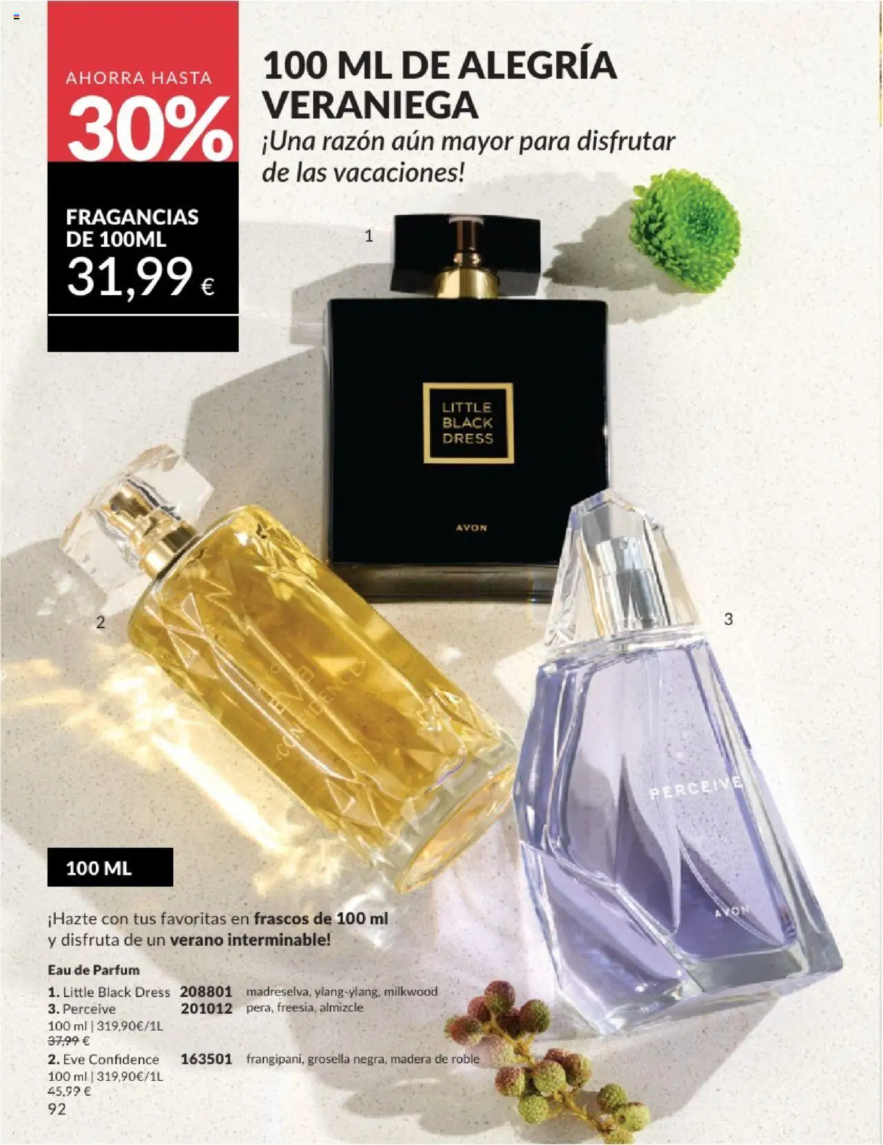 Catálogo AVON campaña 6 │ válido desde el 01.06.2025 | Página: 92 | Productos: Eau de parfum