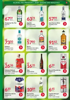 Eurocash Gazetka - Katalog Alkoholowy od 01.08.2025 | Strona: 33 | Produkty: Tequila, Rum, Gin, Whisky