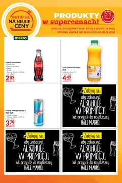 Pogląd oferty "Makro Gazetka - Gotuj się na niskie ceny" - ważna od 22.12.2025