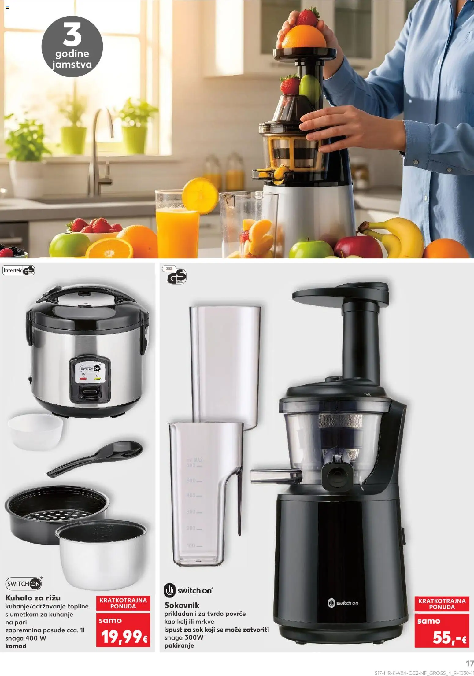 Kaufland katalog | vrijedi od 21.01.2026 | Stranica: 17 | Proizvodi: Kelj, Sokovnik, Sok, Povrće