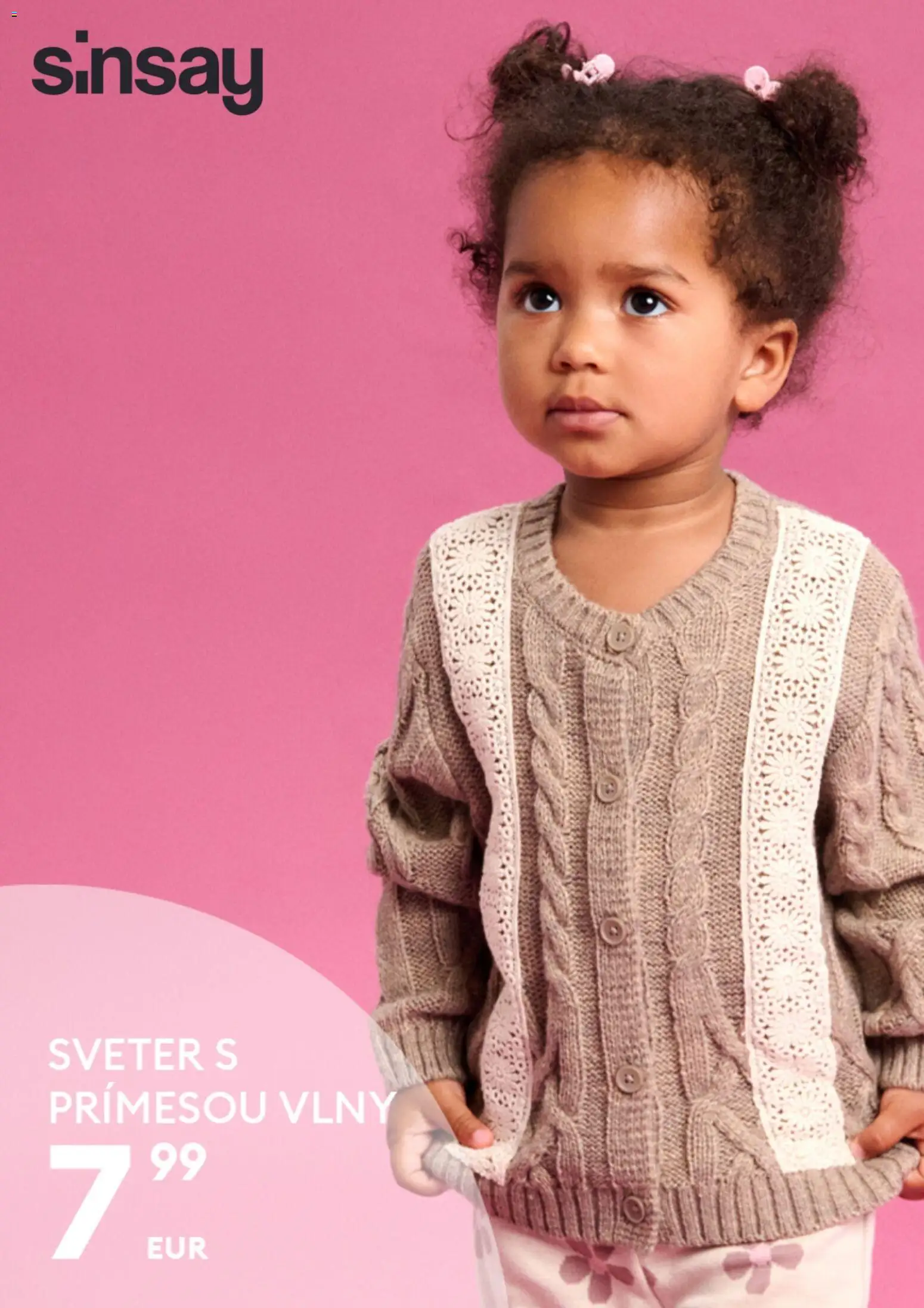 Nové Sinsay akcie – leták je platný od 28.10.2025 | Strana: 2 | Produkty: Sveter