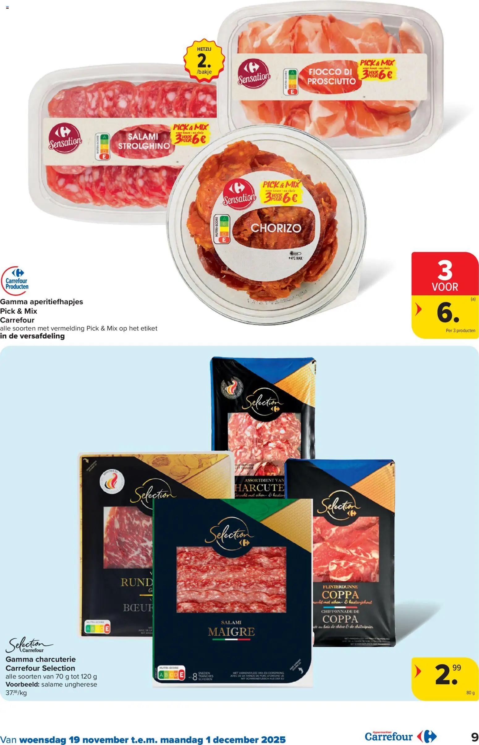 {H1} | Pagina: 9 | Producten: Chorizo, La, Salami