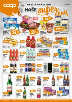Náhled letáku Coop leták - Super cena od 27.08.2025