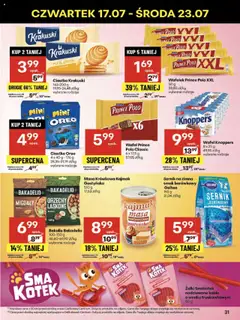 Delikatesy Centrum Gazetka od 17.07.2025 | Strona: 31
