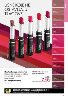 Oriflame - Katalog - Pregled kataloga iz trgovine Oriflame, vrijedi od 18.02.2026 | Stranica: 41 | Proizvodi: Ruž